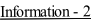 Information - 2